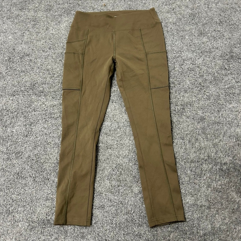 Carhartt Leggings Womens XS Brown Force Utility Pocket High Rise Stretch BN5321W